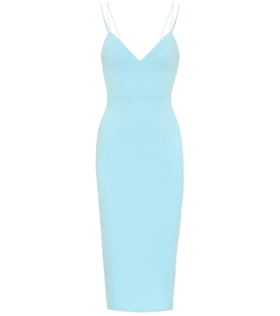 Alex Perry Exclusive To Mytheresa – Valentine Crêpe Midi Dress In Blue