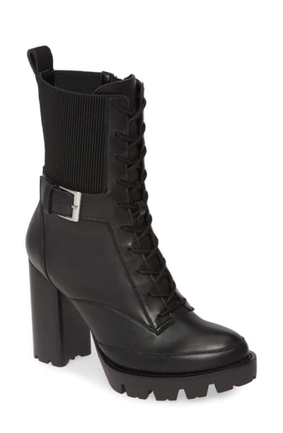 Charles David Women's Govern High-heel Boots In Black Leather