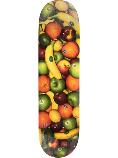 Supreme Fruit Skateboard Deck In Black
