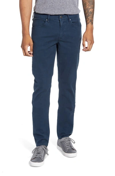 Hudson Blake Slim Straight Leg Jeans In Midnight Navy