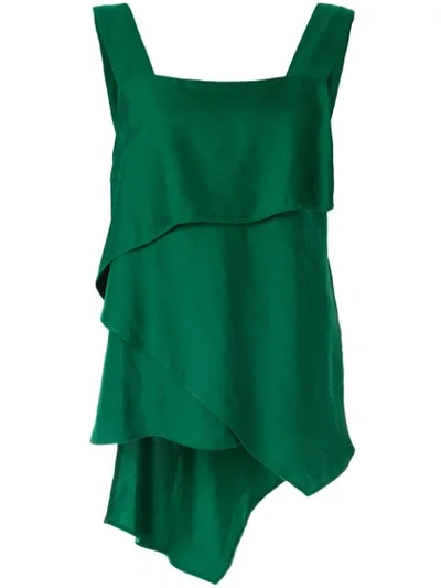 Taylor Revolve Sleeveless Top In Green