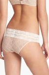 B.tempt'd By Wacoal B.temptd By Wacoal Lace Kiss Bikini In Naughty Naked