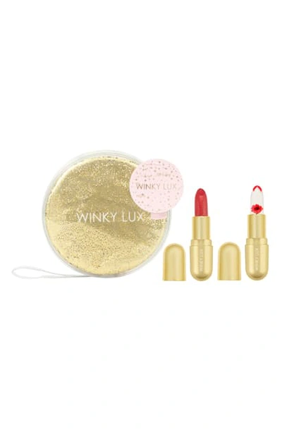 Winky Lux Sleigh All Day Full Size Glimmer Balm & Flower Balm Duo