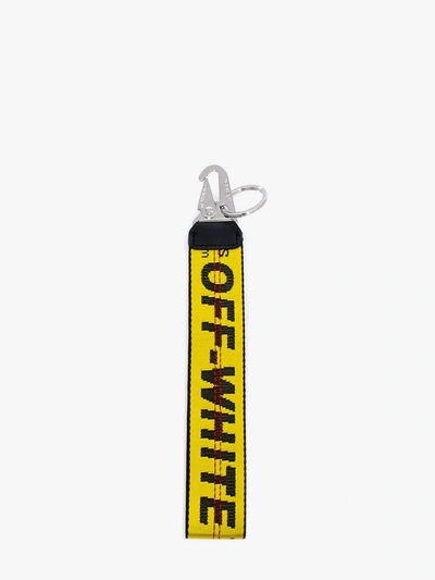 Off-white Key Chain In Yellow