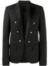 Balmain Military Tuxedo Blazer - Black