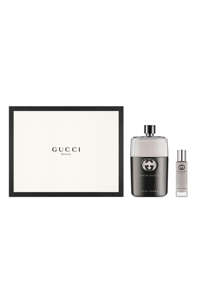 Gucci Guilty Pour Homme Eau De Toilette Set (usd $152 Value)