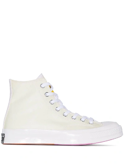 Converse X Chinatown Market White Chuck 70 High Top Sneakers