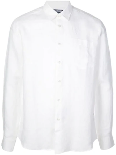Vilebrequin Long Sleeve Shirt In White
