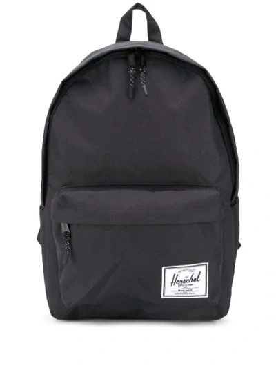 Herschel Supply Co Classic Xl Logo Patch Backpack In Black