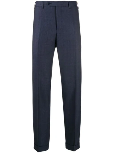 Canali Tailored Trousers In Blue