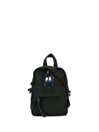Ader Error Mini Logo Backpack In Black