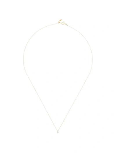 Persée 18kt Yellow Gold Diamond Drop Necklace