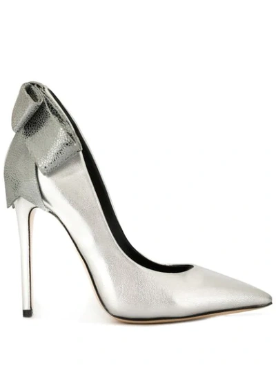 Aleksander Siradekian Gherda Bow Pumps In Silver