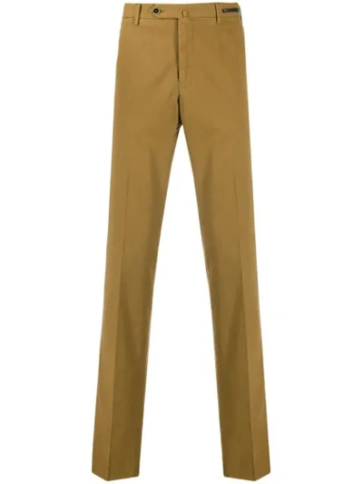 Pt01 Classic Chinos In Brown