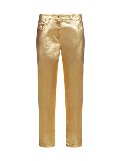 Moschino Pants In Oro