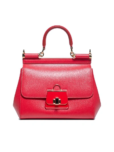 Dolce & Gabbana Shoulder Bag In Rosso