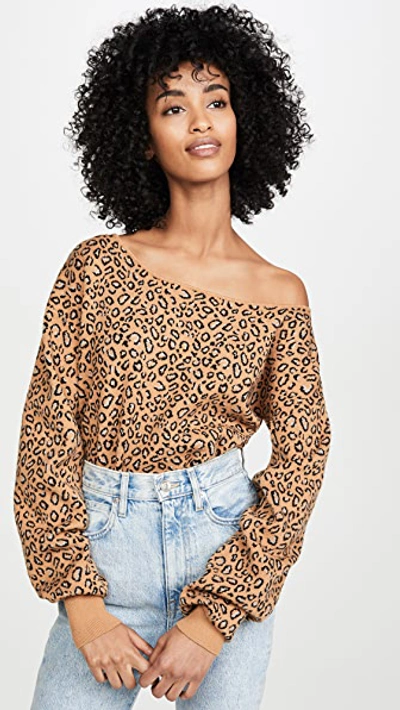 Lerumi Talia Sweater In Leopard