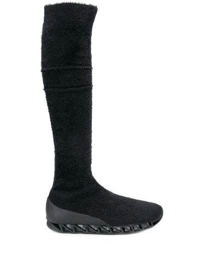 Camper Together Himalayan Willhelm Boots In Black