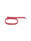 Ambush Zip Tie Two Finger Ring In Red