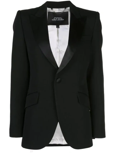 Marc Jacobs Slim-fit Tuxedo Jacket In Black