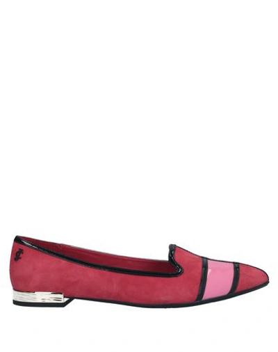 Juicy Couture Loafers In Garnet