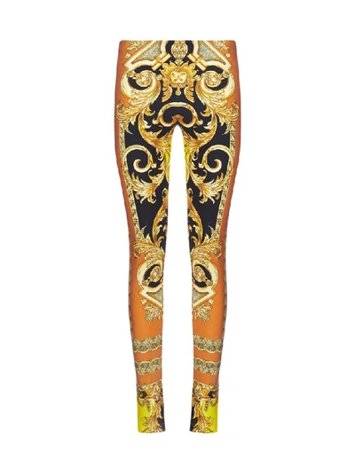 Versace Trousers In Caramello Giallo