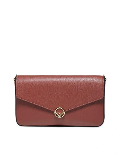 Fendi Clutch In Rust