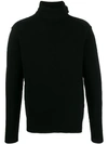 Raf Simons Strap Detail Jumper In Black