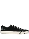 Maison Margiela Black Canvas Pollock Tabi Sneakers