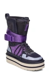 Ugg Classic Pop Punk High-top Sneaker Boot In True Navy Suede