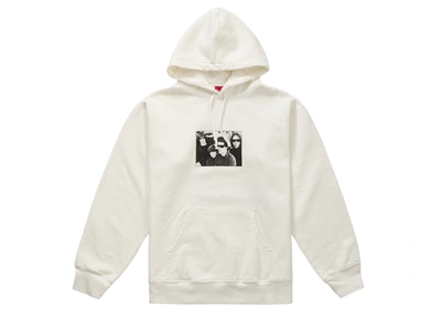 Pre-owned Supreme  The Velvet Underground Hooded Sweatshirt White