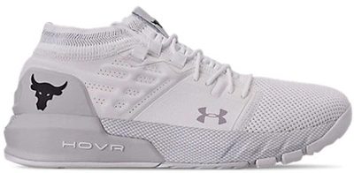 Pre-owned Under Armour  Project Rock 2 White Black In White/white-black