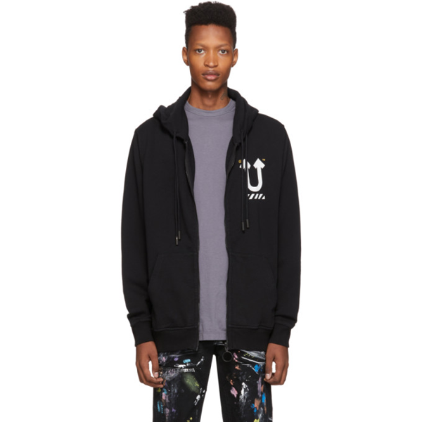 off white reversible hoodie