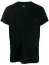 Edwin Short Sleeved Cotton T-shirt In Black
