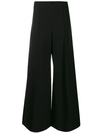 Kwaidan Editions Tailored Wide Leg Trousers In Black