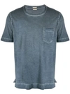 Massimo Alba Patch-pocket T-shirt In Blue