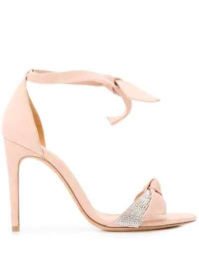 Alexandre Birman Embellished Strap Sandals In Neutrals