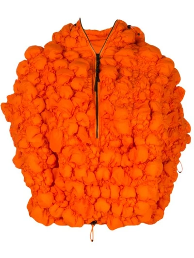 Angel Chen Oversized Quilted Jacket In Orange