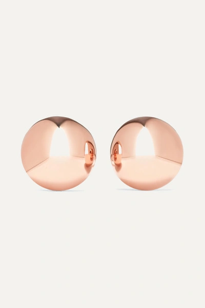 Anita Ko Ball Small 18-karat Rose Gold Earrings