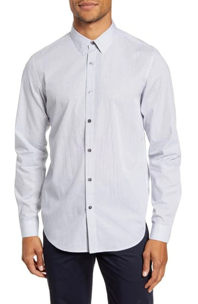 Theory Irving Alberto Slim Fit Button-up Shirt In Eclipse Multi