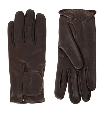 Purdey Leather Shooting Gloves