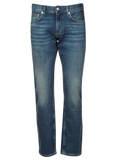 Tommy Hilfiger Straight Fit Jeans In Blue