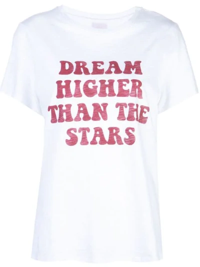 Cinq À Sept Dream Higher Than The Stars T-shirt In White