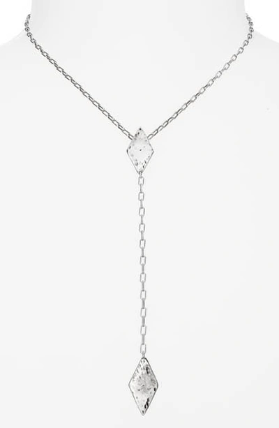Isabel Marant Collier Y-necklace In Silver