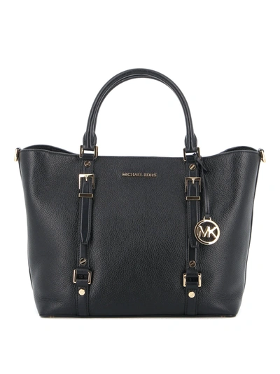 Michael Kors Bedford Legacy Black Large Shopping Bag