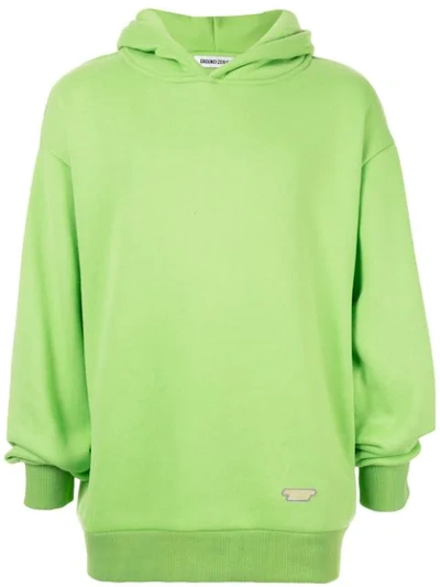 Ground Zero Relaxed Fit Hoodie In Green