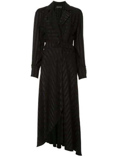 Ginger & Smart Nemesis Wrap Dress In Black