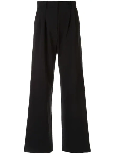 A.w.a.k.e. Artemon High Waisted Trousers In Black