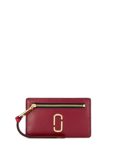 Marc Jacobs Snapshot Cardholder In Red