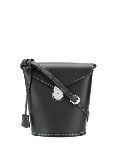 Calvin Klein 205w39nyc Hanging Tag Detail Shoulder Bag In Black